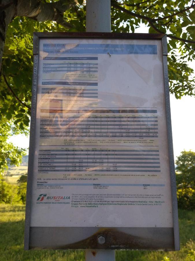 Il Risveglio Dei Sensi Βίλα Fossato di Vico Εξωτερικό φωτογραφία